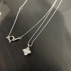 ◇ヴァンドーム◇新品仕上済 PT950 850 3 ダイヤ ネックレス 2.55 