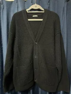 GU ニットカーディガン ブラック M 黒