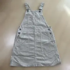 コーデュロイ ジャンバースカート