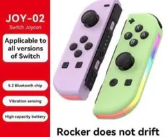 Switch Joy-Con ジョイコン パステルピンク　パステルグリーン
