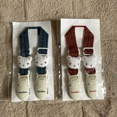 【新品】familiar ベビークリップ　2個セット