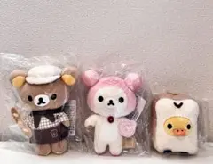 新品タグ付き 리락쿠마 코리락쿠마 キイロイトリ ベーカリー ぬいぐるみ