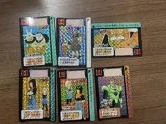 ドラゴンボール カードダス キラ5枚セット（セル・ボージャック