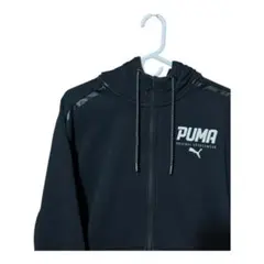 1972 プーマ　フルジップ　スウェット　パーカー　メンズ　古着　L位