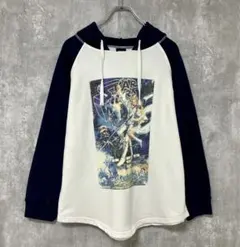 ◆【良品】STAR WARS｜スターウォーズ，フーディ，パーカー，ラグラン