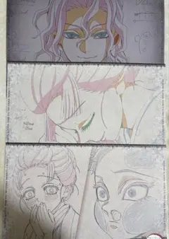 鬼滅の刃　ufotable cafe ランチョンマット　セット