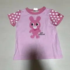 ミキハウス HotBlscults 100cm キッズ服 半袖 ピンク