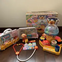 お値下げアンパンマン回転寿司DX 、アンパンマンクリニック、その他小物