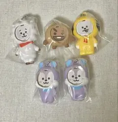 BT21 フォトフレームマスコット ガチャ RJ SHOOKY MANG