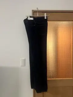 UNIQLO ユニクロ　ワイドストレートジーンズ 25（63.5） NAVY