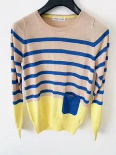 TSUMORI CHISATO ボーダーニット 薄手 Mサイズのサムネイル