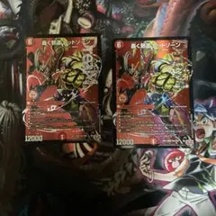 轟く邪道レッドゾーン　二枚　メルカリ便24時間以内発送