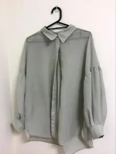 INGNI シアーシャツ　グリーン