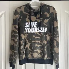 ZARA MAN カモフラージュパーカーのサムネイル