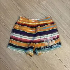 デニムダンガリー ショートパンツ 110cm