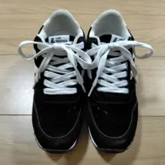 [ラドウェザー] スニーカー 黒 防水 撥水 防汚 25.5cm