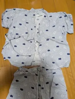 幼児　甚平　80 お祭り　夏服　パジャマ