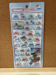【正規品】ボンボンドロップシール　和柄　富士山
