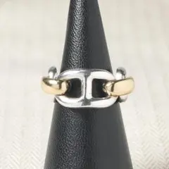 HERMES シェーヌダンクル リング Au750 50 - メルカリ