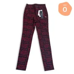 人気パーリーゲイツグレンチェック千鳥ジャガード起毛仕上げストレッチパンツサイズ0 1044 新品パーリーゲイツ定価34,100円 千鳥グレンチェックパンツ0 S