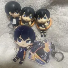 ハイキュー 影山飛雄 キーホルダー ストラップ こんにち輪