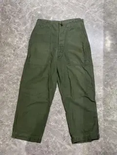 米軍実物 60s ベイカーパンツ OG-107 コットンサテン 1966年 - メルカリ