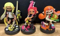 あ*ん様 スプラトゥーン アミーボ フィギュア 3体セット