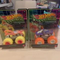 ホットウィール　モンスタートラック　2台まとめ売り　G　ミニカー