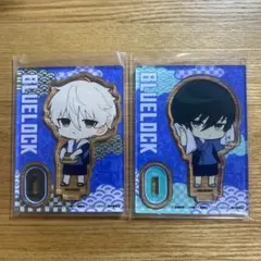 ブルーロック　アクリルスタンド　糸師凛　凪誠士郎