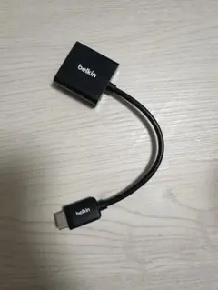 Belkin HDMI to VGA 変換アダプター（オーディオ対応）動作確認済