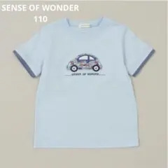 新品　110 センスオブワンダー <接触冷感>リバティクルマTシャツ 半袖のサムネイル