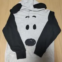 PEANUTS スヌーピー トレーナー フード付き　耳付き　LサイズSNOOPY