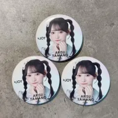 ≒JOY山野愛月 缶バッジ 3個セット