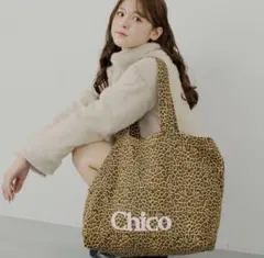 Chico ヒョウ柄 トートバッグ