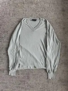00s DOLCE&GABBANA コットン　Vネック　ニットのサムネイル
