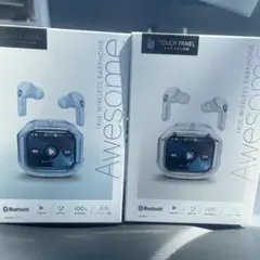 Awesome Bluetooth ワイヤレスイヤホン 2個