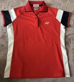 YONEX レッド Lサイズ　レディース　バドミントン　ゲームシャツ
