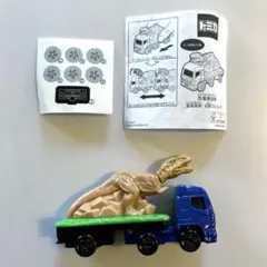 トミカ　恐竜搬送車　マクドナルド　ハッピーセット　開封したばかり