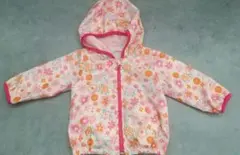 花柄ピンクアウター 80サイズ