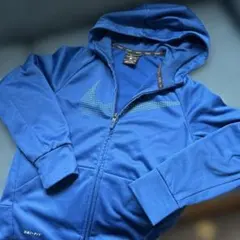 Nike フルジップ パーカー 140cm 青