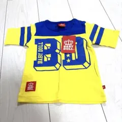 BABYDOLL 半袖Tシャツ 黄色　青　80cm