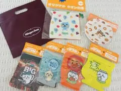 ちいかわ サントリー オリジナルジップバッグ 全4種セット　ハーゲンダッツ　他
