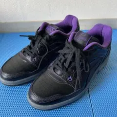 Needles ASICS EX89 限定コラボスニーカー　黒紫　中古 バッシュのサムネイル