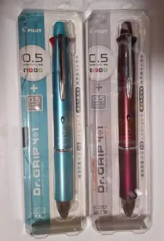 PILOT Dr. GRIP 4+1 ボールペンセット 0.5mm