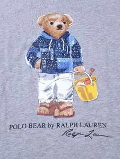 ラルフローレン ポロベア ビーチ ベア フーデッドプリントＴシャツ