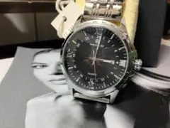 メンズビジネス/ウオッチ　3針/DATE新品・稼働/綺麗