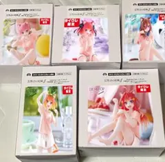 タイクレ限定 五等分の花嫁 Desktop Cute フィギュア コンプリート