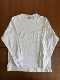 goodwear ロンT ロングスリーブTシャツ　グッドウェア　白　ホワイト