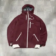 OAKLEY 00s~バーガンディ ギミック シェルジャケット Y2K