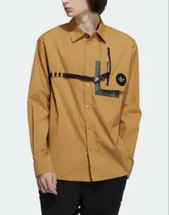 ☆adidas☆ ブラウン 長袖シャツ